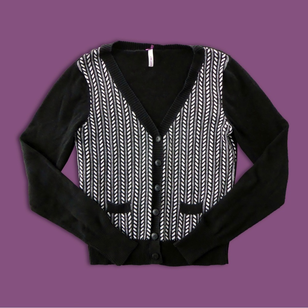 Smart Set Patterned Cardigan